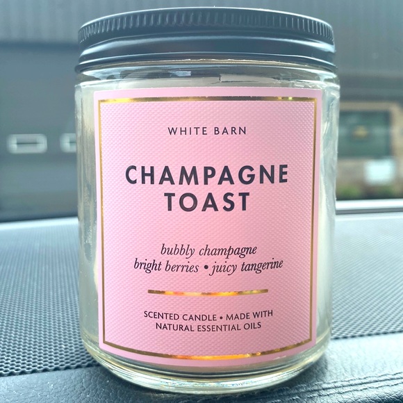 CHAMPAGNE TOAST CANDLE - Picture 1 of 6